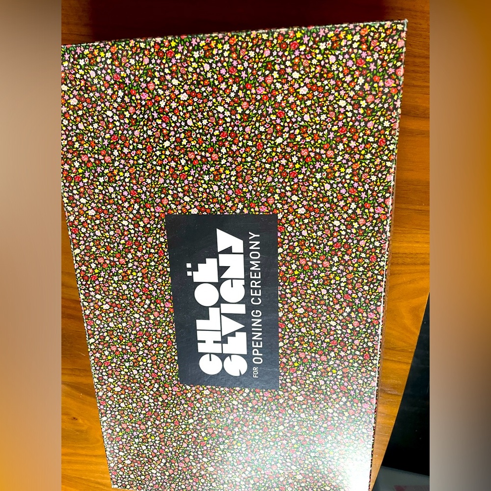 Chloe Sevigny X Opening Ceremony black platform boots SZ 7 - Picture 9 of 9